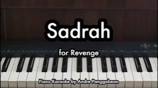 Sadrah - for Revenge | Piano Karaoke by Andre Panggabean