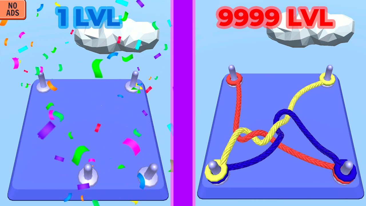 Go Knots 3D! - All Levels Part #2 (iOS, Android)