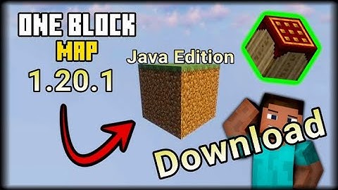 OneBlock 1.20 SkyBlock Download | In Pojavlauncher Java Edition
