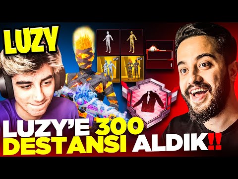 SONUNDA LUZY'İ 300 DESTANSI YAPTIK! OYUNDA Kİ TÜM DESTANSILARI ALDIK! PUBG Mobile