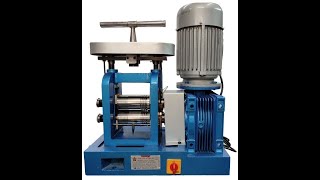 GOLD TOOL® JEWELLERY ROLLING MILL JEWELRY WIRE & SHEET ROLLING MILL +919558401777 , +919558002011 Resimi