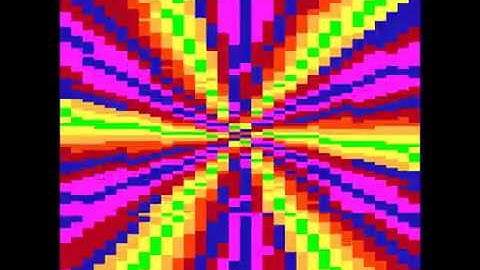 coco II running plasma thru the tunnel texture