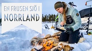 EN FRUSEN SJÖ I NORRLAND | A frozen lake in Swedish Lapland