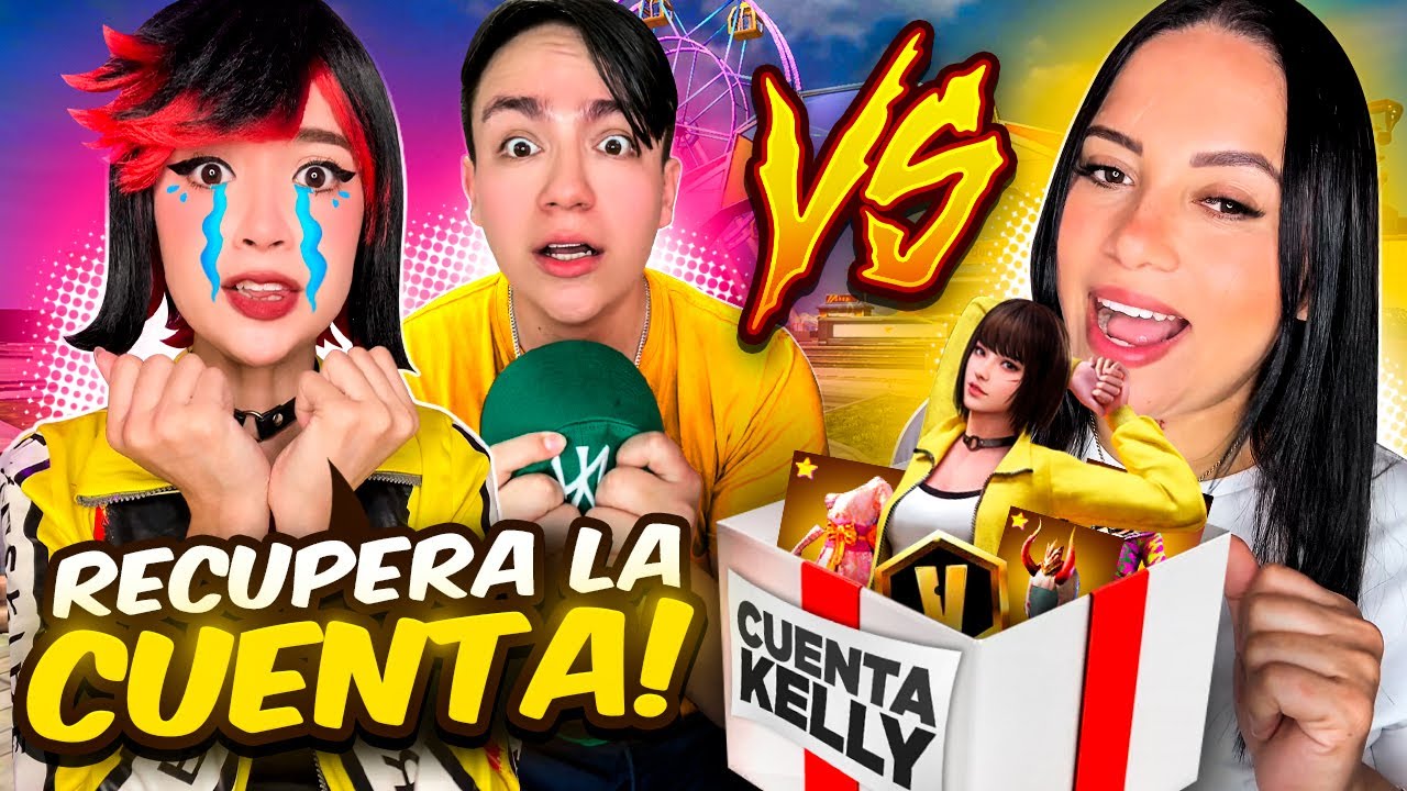RECUPERO LA CUENTA DE KELLY LA VELOZ DE FREE FIRE😱👿!