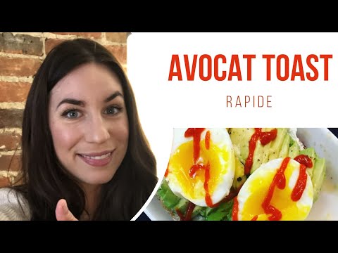 recette-rapide-d'avocat-toast-pendant-le-confinement---fast-toast-avocado-recipe