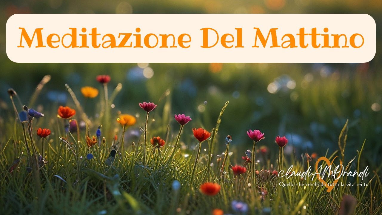 Meditazione del Mattino☀️Inizia la giornata riempiendoti di Amore, Pace ...