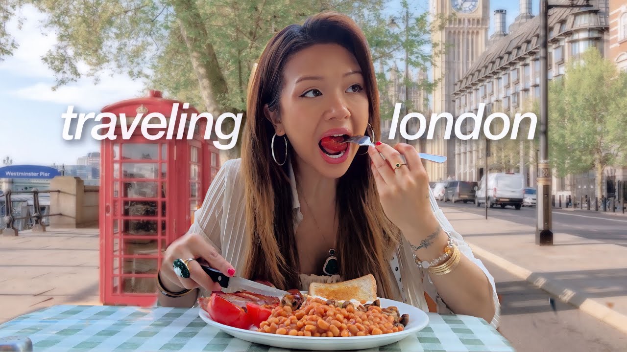 I Traveled London Alone for 5 days... (eating beans, thrifting, concerts, museums, flower markets)