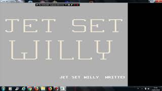 Jet Set Willy - Atari 8-bit - emulador Atari 800 Emulator Version 4.0.0 Profile
