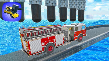 Crash Master 3D - Gameplay All Levels Car Fails Android,ios #crashmaster3d