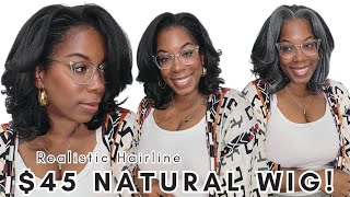 $45 Realistic Synthetic Wig NEW Sensationnel Curls Kinks & Co KINKY BLOWOUT 2 Colors Natural Edges by Kie RaShon 22,365 views 1 month ago 7 minutes