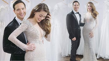 Giữa tin đồn kết hôn, Hồ Ngọc Hà - Kim Lý đi thử váy cưới