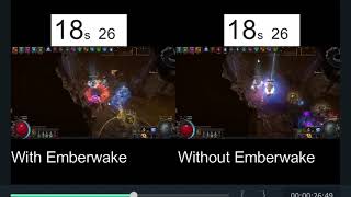 Emberwake is Bugged (Path of Exile 3.14.1d)