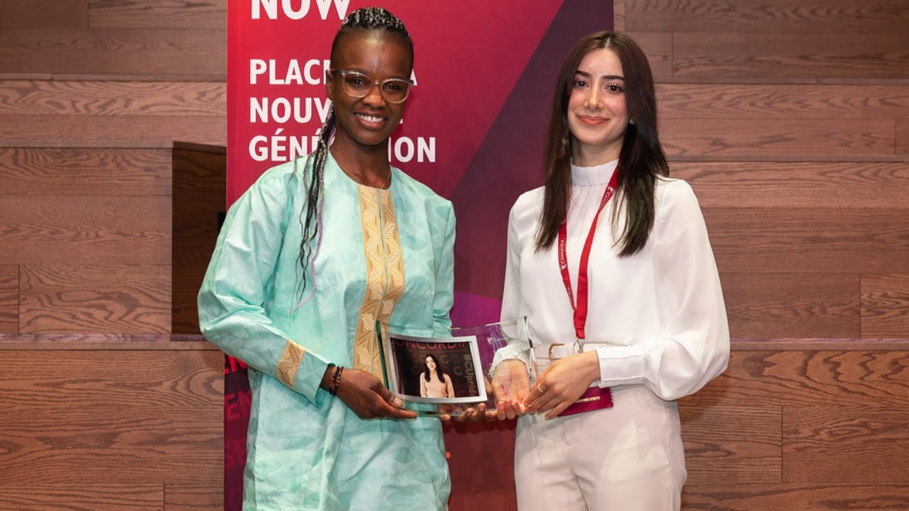 Rawane Rafi Rawane Soboh receives the Justice, Equity, Diversity and Inclusion ...