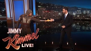 Deliveryman Brings Jimmy Kimmel The New “Assassin’s Creed" Trailer chords