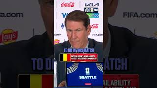 Rudi Garcias response to Belgiums preparation ahead of Baloguns availability