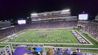 K-state Marching Band (The Pride) Oct. 21, 2023 Journey Halftime Show part 2