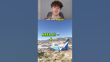 Emergency Landing at 51 Area! #area51 #emergencylanding #flightsim #msfs2024