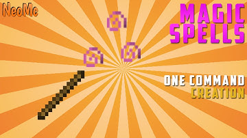 Minecraft: Magic Wands - One Command Creation