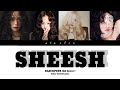 { AI COVER } BLACKPINK - SHEESH { Color coded lyrics } #babymonster #blackpink #sheesh