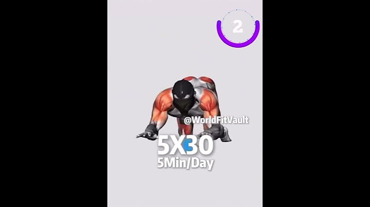 5x30 5Min/Day workout
