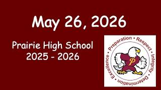 PHS Announcements  - Tuesday, May 26, 2026