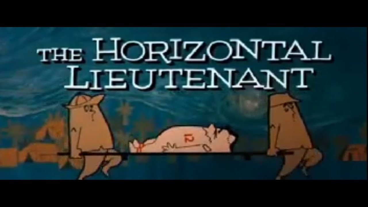 THE HORIZONTAL LIEUTENANT opening titles (