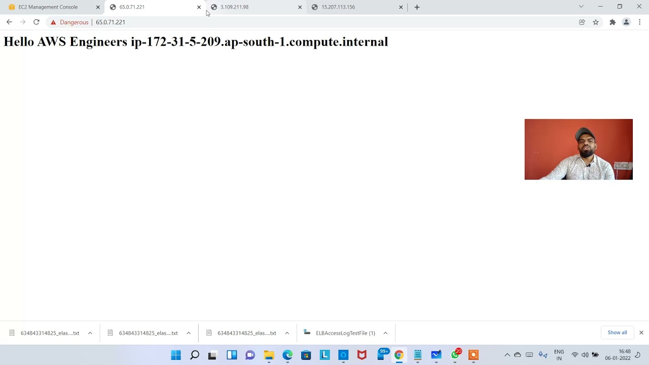 16_aws Classic Load Balancer Health Check Deep Dive with http and tcp