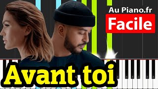 VITAA & SLIMANE - Avant toi Tutorial Piano Facile Cover Karaoké chords