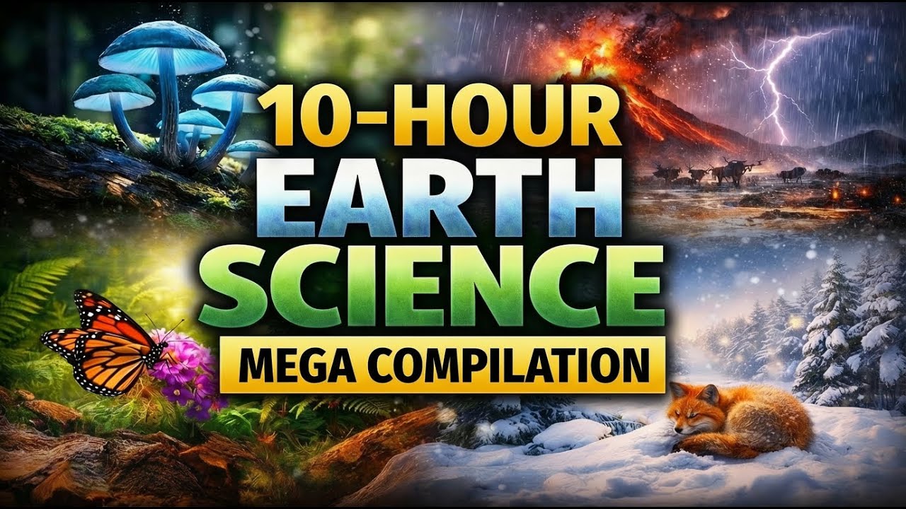 10 Hours of Earth’s Most Unbelievable Science (Mushrooms, Rain, Winter & Life)