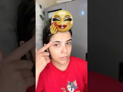 EYEBROW hi uda di😱Shaadi Siyappa✨ #minivlog #shorts #funny  #relatable