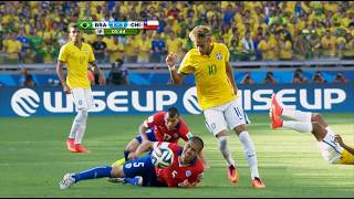 Neymar Vs Chile World Cup 2014 Portuguese Commentary