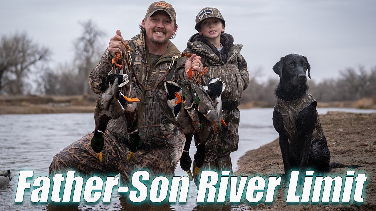 Father-Son River Mallards! - YouTube