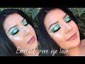 Emerald Green Cut Crease | TheRangelSisters(Maria)