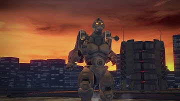 GODZILLA Super Mega Godzilla In God Of Destruction Mode Defend