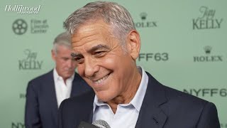 George Clooney "Thrilled" He Didn't Live a Life of Regret Like His Character in 'Jay Kelly'