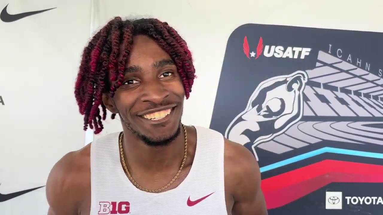 Garrett Kaalund Explains Injury and Ending NCAA Career Early Ater 200m Heats at USAs