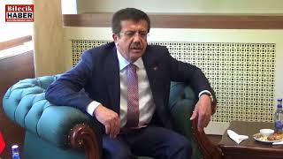 BAKAN ZEYBEKÇİ BİLECİK'TE