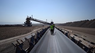 Sempertrans conveyor belts operating at Mae Moh Mine, the largest open-pit mine in South East Asia