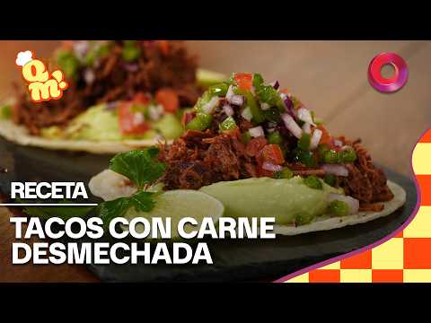 Delicious potato and shredded beef tacos | #WhatAMorning | Recipe