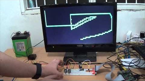 Raspberry pi Etch-a-Sketch: More detailed video