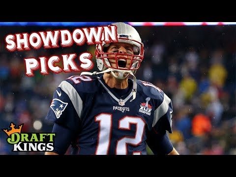 Week 5 NFL DraftKings TNF Showdown Picks Colts vs Patriots