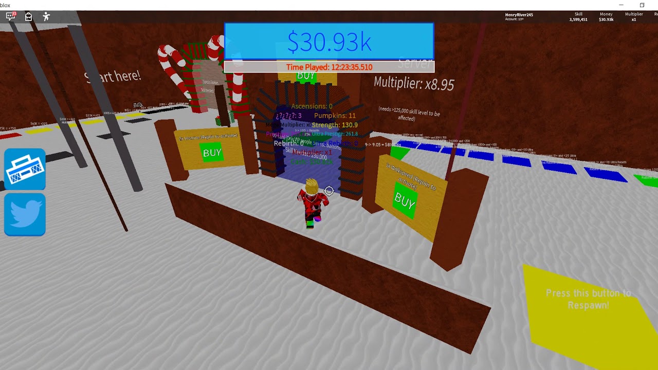 Roblox Button Simulator 3 Grinding After Mega Multiplier Redeem Roblox Codes Robux For 400 