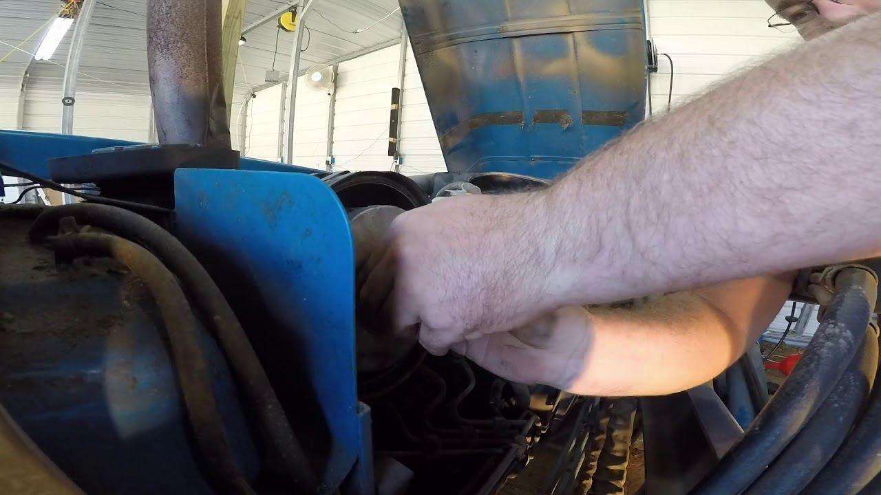 Change Air Filter 1920 Ford New Holland Tractor YouTube