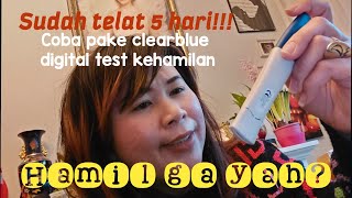 Live Pregnancy Test And 5 Weeks Pregnancy Update || ClearBlue Digital With Weeks Indicator