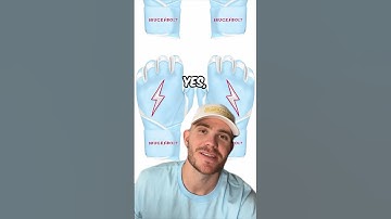 Baseball Batting gloves💧or 🤮 #baseball #mlb #hitting #baseballgame