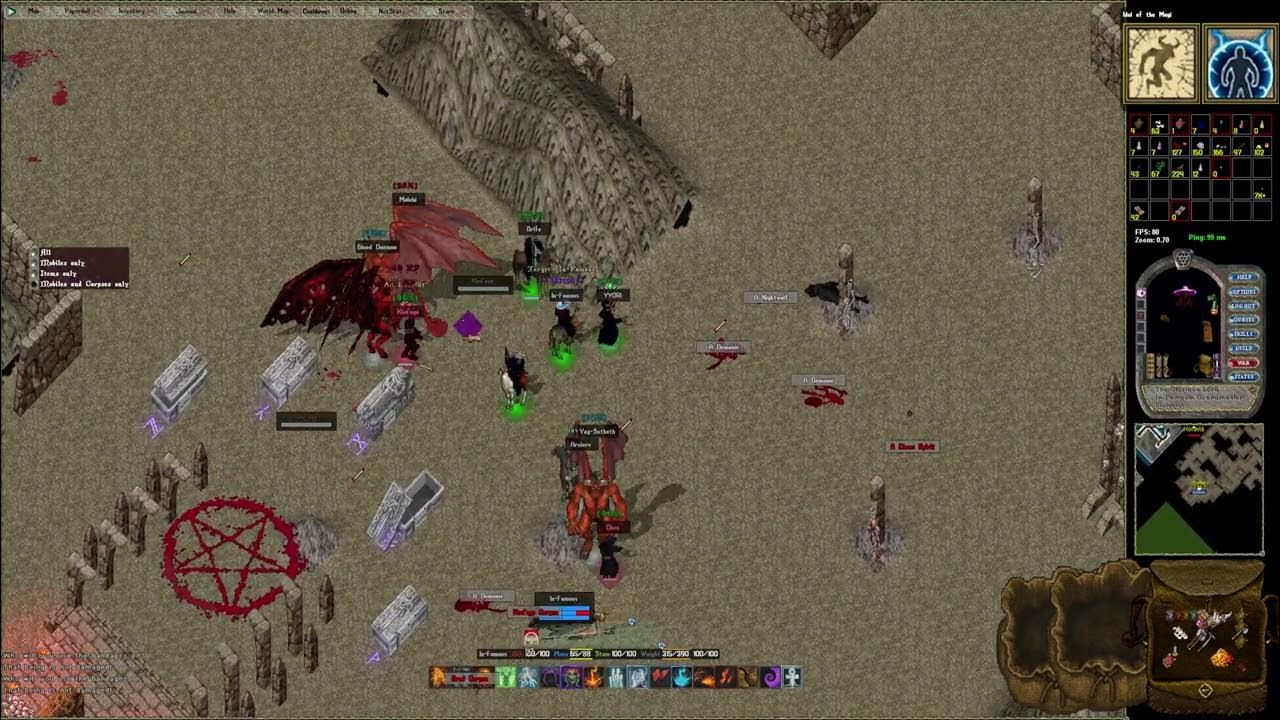 Khaldun Dungeon UO Overdrive PVM/PVP Shard Ultima Online Free shard