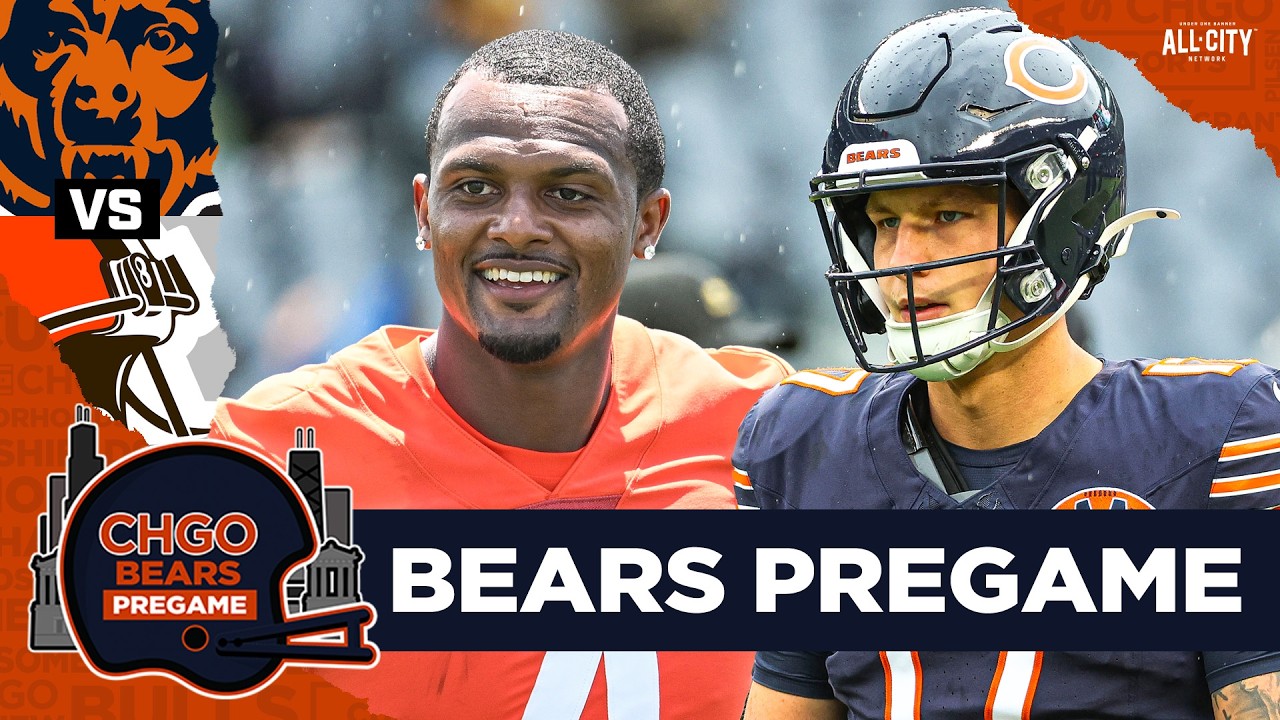 BEARS PREGAME: Tyson Bagent Opens Preseason Against Cleveland Browns | CHGO Bears