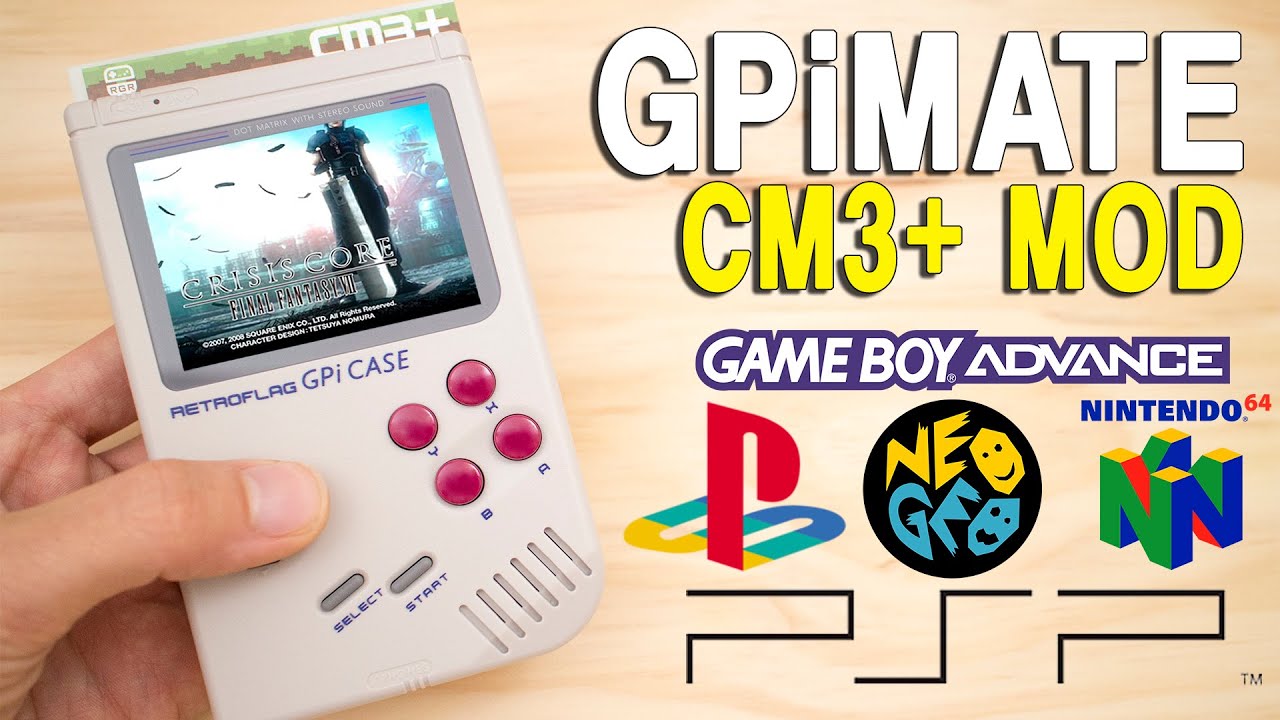 GPiMate CM3+ GPi Case Mod+ Developer Interview - YouTube