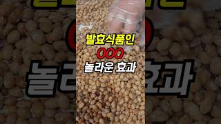 발효식품인 000 놀라운 효과 #shorts #청국장 #발효식품 #청국장찌개