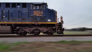 CSX Q401-06 Track Speed Notched Up To 8!